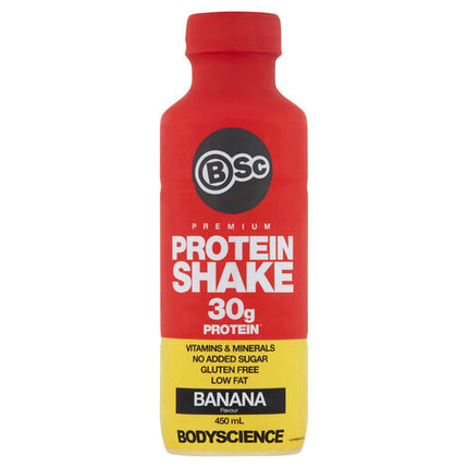 Body Science BSc Premium Protein Shake Banana Flavour 450ml