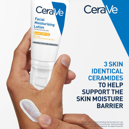 CeraVe Facial Moisturising Lotion SPF 50 52ml