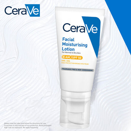 CeraVe Facial Moisturising Lotion SPF 50 52ml