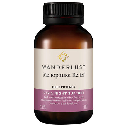 Wanderlust Menopause Relief 30 capsules