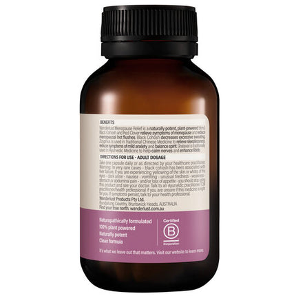 Wanderlust Menopause Relief 30 capsules