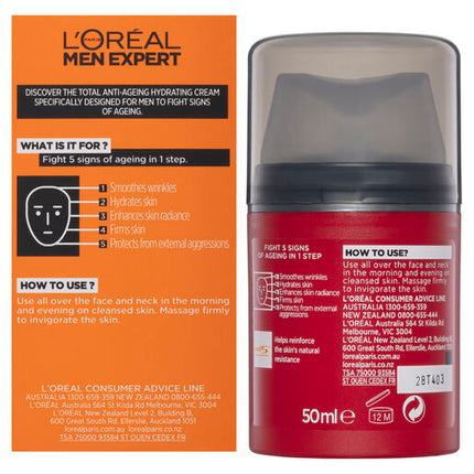 L'Oreal Men Expert Vita Lift 5 Moisturiser 50ml