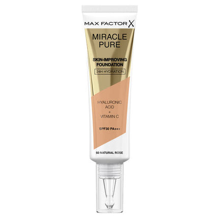Max Factor Miracle Pure Skin Improving Foundation - 50 Natural Rose
