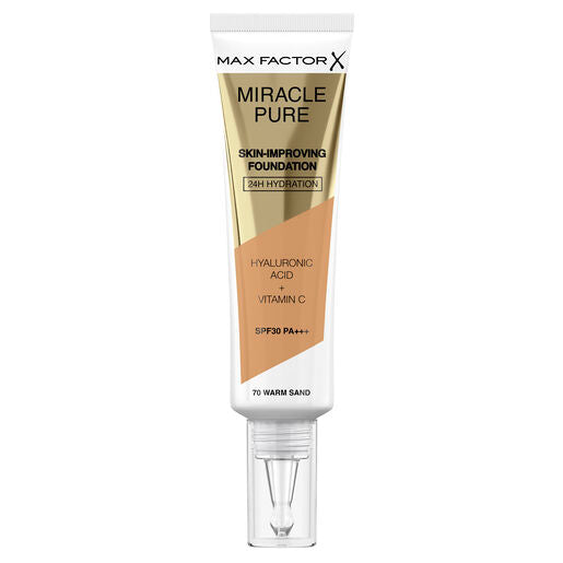Max Factor Miracle Pure Skin Improving Foundation - 70 Warm Sand
