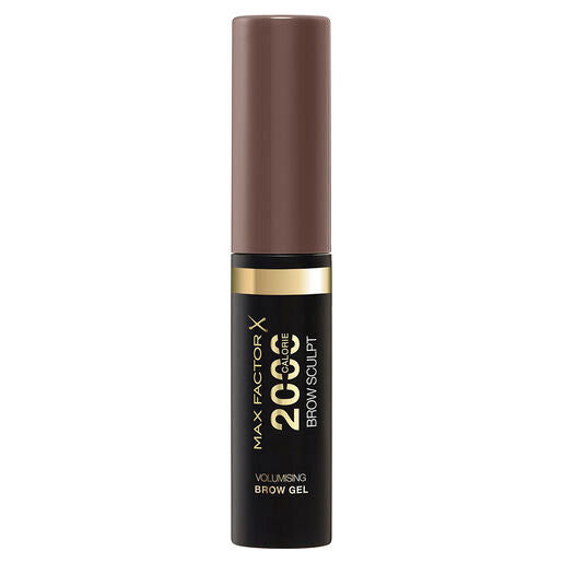 Max Factor 2000 Calorie Volumizing Brow Gel 002 Soft Brown 4.5ML