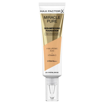 Max Factor Miracle Pure Skin Improving Foundation - 33 Crystal Beige