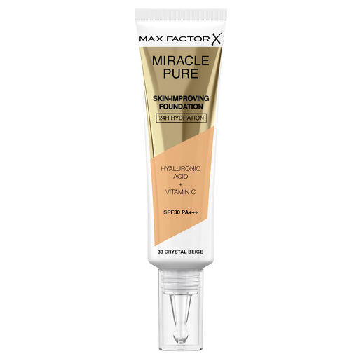 Max Factor Miracle Pure Skin Improving Foundation - 33 Crystal Beige