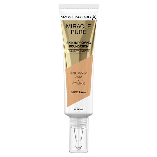 Max Factor Miracle Pure Skin Improving Foundation 55 Beige