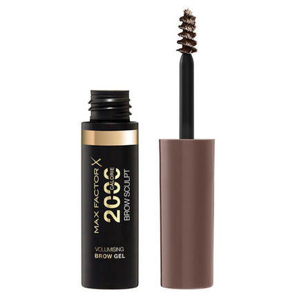 Max Factor 2000 Calorie Volumizing Brow Gel 002 Soft Brown 4.5ML