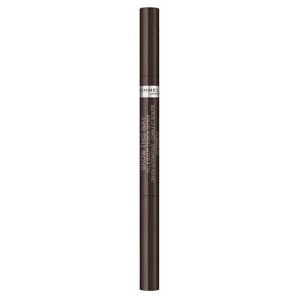 Rimmel Brow This Way 2-in-1 Fill & Sculpt Dark Brown