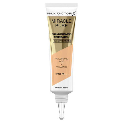 Max Factor Miracle Pure Skin Improving Foundation - 32 Light Beige