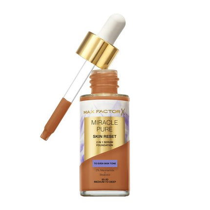 Max Factor Miracle Pure Serum Foundation 85-90 Medium to Deep