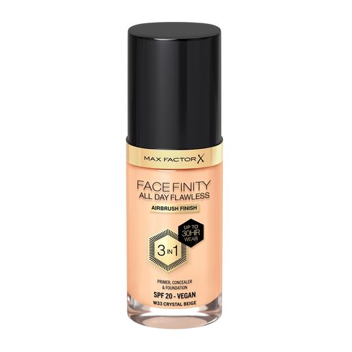 Max Factor Facefinity 3-In-1 Foundation Crystal Beige 33