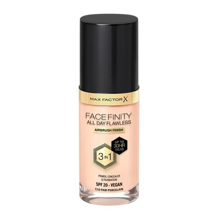 Max Factor Facefinity 3-In-1 Foundation Fair Porcelain 10