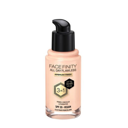Max Factor Facefinity 3-In-1 Foundation Fair Porcelain 10