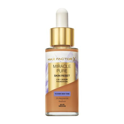 Max Factor Miracle Pure Serum Foundation 80-85 Medium
