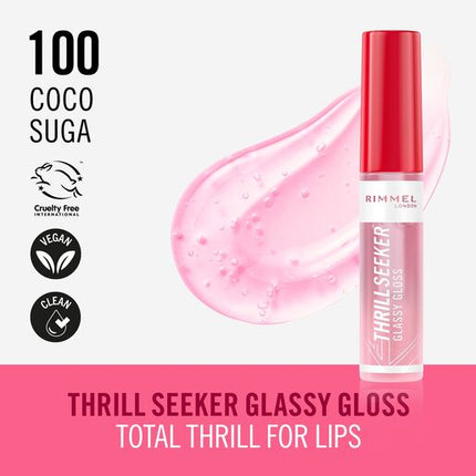 Rimmel Thrill Seeker Glassy Gloss #100 Coco Sugar