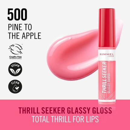 Rimmel Thrill Seeker Glassy Gloss #500 Pine To The Apple