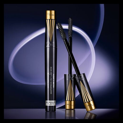Max Factor Masterpiece 2in1 Lash Wow Mascara Super Black