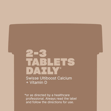 Swisse Ultiboost Calcium + Vitamin D 150 Tablets [NEW]