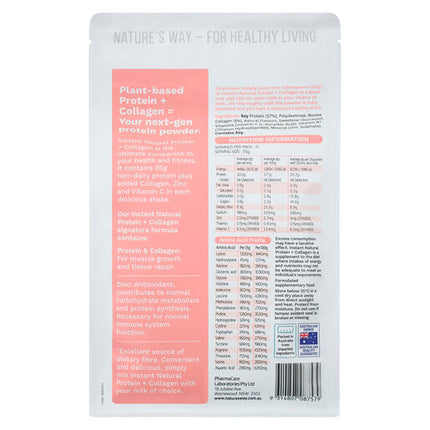 Nature's Way Instant Natural Protein + Collagen 400g