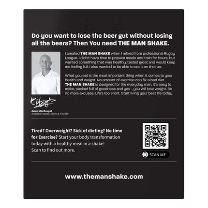 The Man Shake Meal Replacement Variety Pack - 14 pack