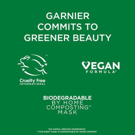 Garnier Charcoal & Caffiene Depuffing Eye Mask - 5g