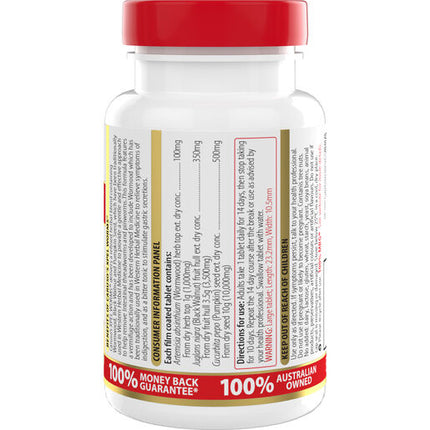 Caruso's Xpel Worms 28 Tablets