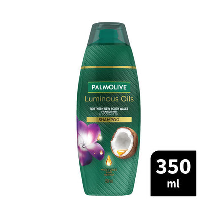 Palmolive Luminous Oils Hair Shampoo Moisturise and Repair Frangipani & Coconut Oil 350ml