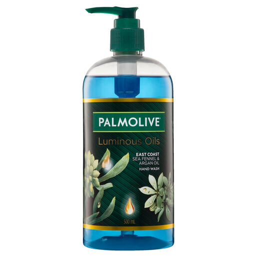 Palmolive Luminous Oils Hand Wash East Coast Sea Fennel & Argan Oil 500mL Pump