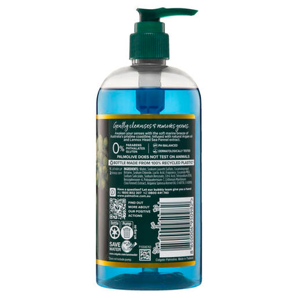 Palmolive Luminous Oils Hand Wash East Coast Sea Fennel & Argan Oil 500mL Pump