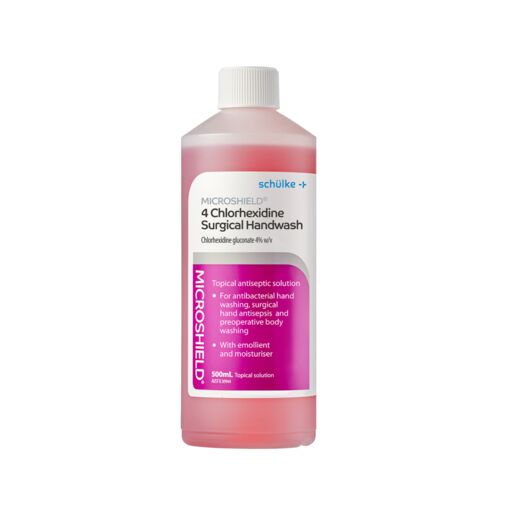 Microshield 4 Chlorhexidine Surgical Handwash 500ml