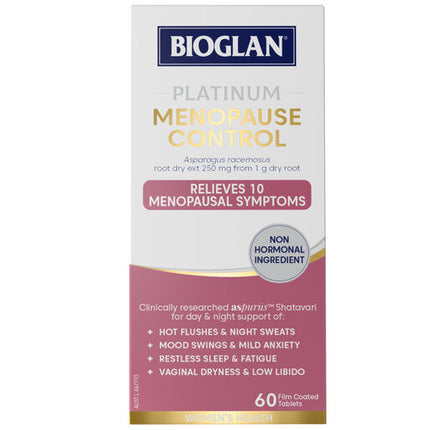 Bioglan Platinum Menopause Control 60 Capsules