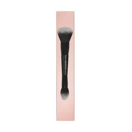 Natio Double Ended Blush & Highlight Brush