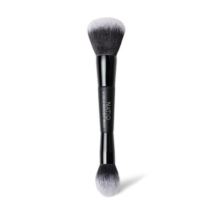 Natio Double Ended Blush & Highlight Brush