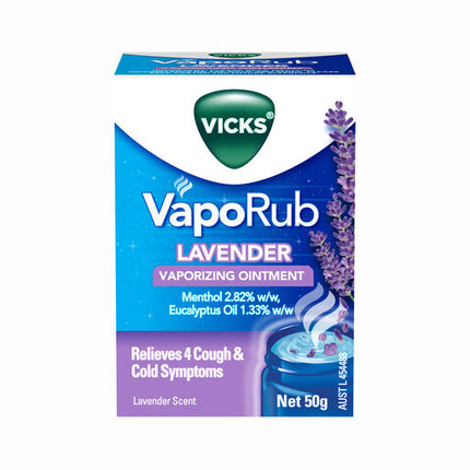 Vicks VapoRub Lavender Decongestant Cough Cold Rub 50 gram