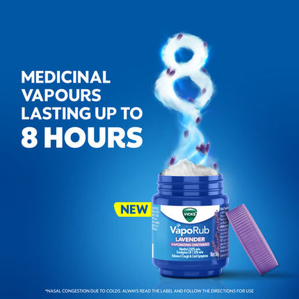 Vicks VapoRub Lavender Decongestant Cough Cold Rub 50 gram