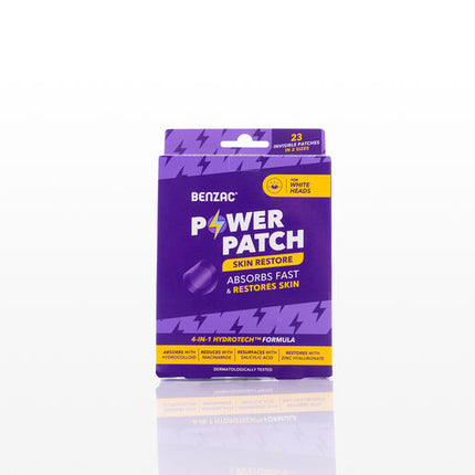 Benzac Power Patches Skin Restore 23 Pack