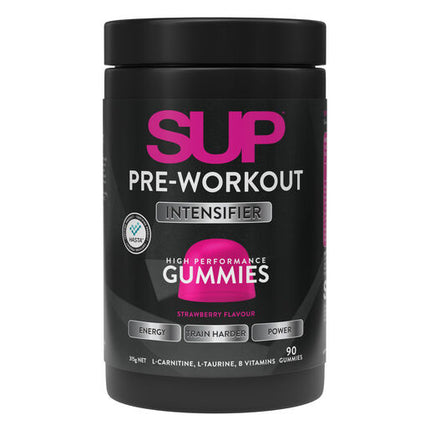 SUP Pre Workout Strawberry Flavour Gummies 90s