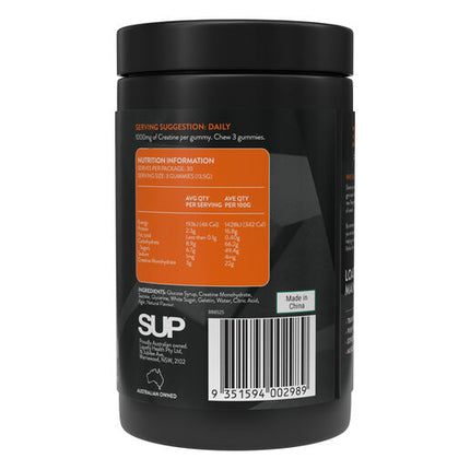 SUP Creatine Gummies Cola Flavour 90s Gummies