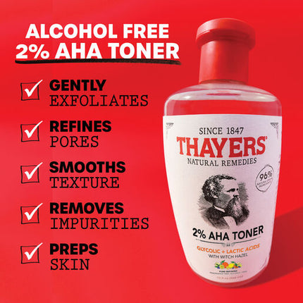 Thayers AHA 2% Facial Toner 355ml
