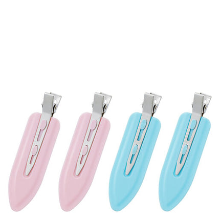 Lady Jayne Multi-Coloured Creaseless Clips 4 Pack Assorted Colours