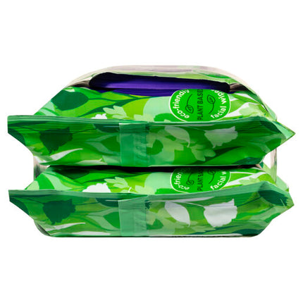 Swisspers Eco Aloe Vera Biodegradable Facial Wipes Twin 2x25 pack