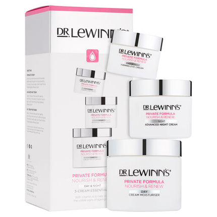 Dr. LeWinn's Private Formula 3-Cream Essentials for Day Night & Eye