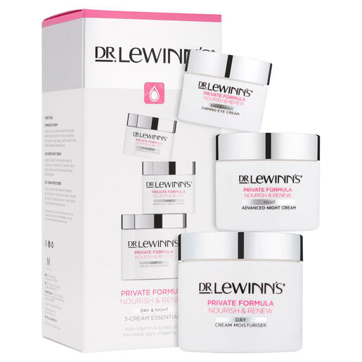 Dr. LeWinn's Private Formula 3-Cream Essentials for Day Night & Eye