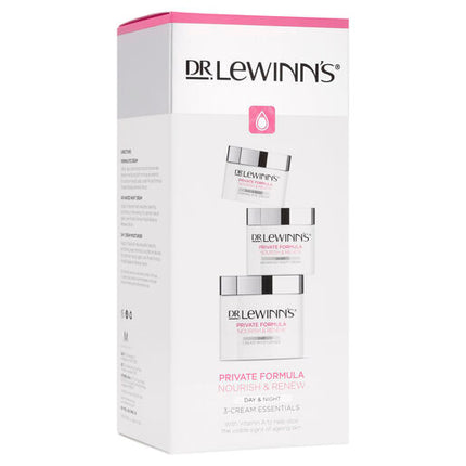 Dr. LeWinn's Private Formula 3-Cream Essentials for Day Night & Eye