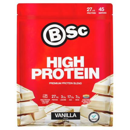BSc High Protein Vanilla 1.8kg
