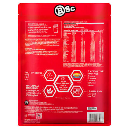 BSc High Protein Vanilla 1.8kg