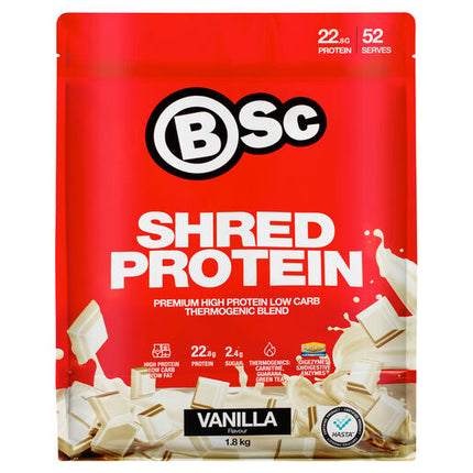 BSc Shred Protein Vanilla 1.8kg