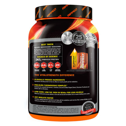 Vital Strength Hydroxy Ripped Vanilla 1kg